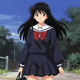 school girl, school uniform, seifuku, battle angel alita. by rembrandt 1 6 6 7, illustration