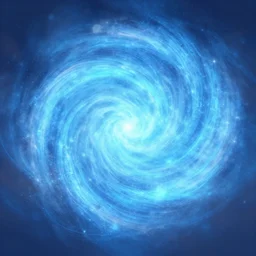 blue magical whirlwind