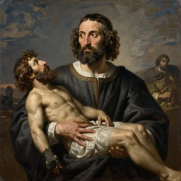 Jordano Bruno in the style of The Sacrifice of Abraham by Rembrandt,  oil painting, masterpiece, old master, grand master, digital painting, concept art, smooth, sharp focus, illustration by William-Adolphe Bouguerea
