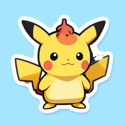 cute miss mascot scalpion scalpion pawniard pokemon sticker art, cronobreaker, beeple game icon