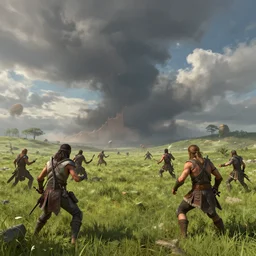 the field of strife, artstation