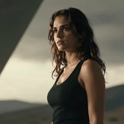 a movie still of ana de armas as rachael n blade runner