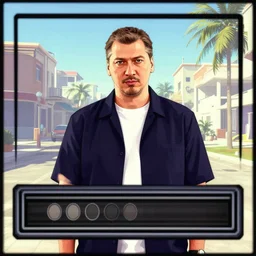Aleksandar Vucic in Gta loading screen style