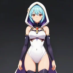 cartoon female character in hood inspired by eri from boku no hero, artwork by artgem lau, wlop and rossdraws, anatomically correct, smooth, clean detailed, sharped focus, symmetrical, perfect composition, illustration, extremely coherent, detailed body, colorful