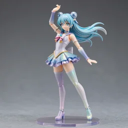 james jean isolated vinyl figure magical girl, expert figure photography, dynamic pose, interesting color palette material effects, glitter accents on figure, anime stylized, accurate proportions artgerm realism, high delicate defined details, holographic undertones, ethereal lighting, editorial awarded