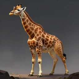 epic professional digital art of bear-giraffe chimera hybrid , best on artstation, cgsociety, wlop, Behance, pixiv, cosmic, epic, stunning, gorgeous, much detail, much wow, masterpiece