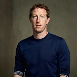 portrait of mark zuckerberg in the style of junji ito