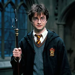 harry potter as a death eater, still from the order of the phoenix, cinematic