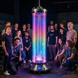 Cosmic Chromatic Tesla Coil. Alena Aenami, Petros Afshar, Noah Bradley, Anton Fadeev, Anato Finnstark, Steve Henderson, Filip Hodas, Mark Keathley, Thomas Kinkade, Phil Koch, Gilbert Williams, Mike Winkelmann, Beeple