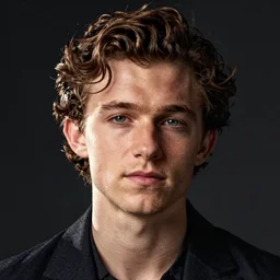 tom holland, portrait by colete martin