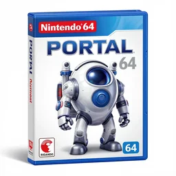 original US cover art of Portal for the Nintendo 64