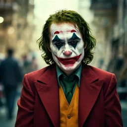 a photo of saul goodman dressed as joker, ultra hd, iphone, 3 0 mm, global illumination, bokeh photo