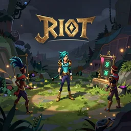 Jinx league of legends in the style of RIOT games animation Arcane