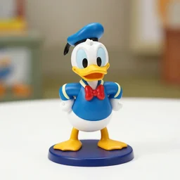 disney, donald duck, figurine, detailed product photo