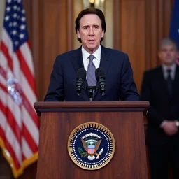 inaugural address for president nicholas cage
