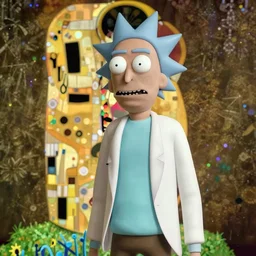 will smith in rick and morty, au naturel, hyperdetailed, digital art, trending in artstation, cinematic lighting, studio quality, smooth render, unreal engine 5 rendered, octane rendered, art style by klimt, nixeu, ian sprigger, wlop, krenz cushart