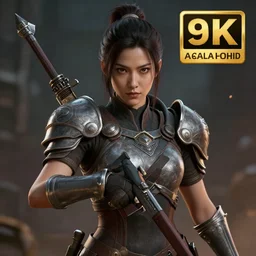 portrait of a female, battle, extremely detailed, trending on artstation, artstationHD, artstationHQ, octane, full HD, 16K, award winning