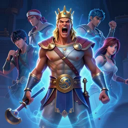 epic screaming greek hero portrait stylized as fornite style game design fanart by concept artist gervasio canda, behance hd by jesper ejsing, by rhads, makoto shinkai and lois van baarle, ilya kuvshinov, rossdraws global illumination radiating a glowing aura global illumination ray tracing hdr render in unreal engine 5