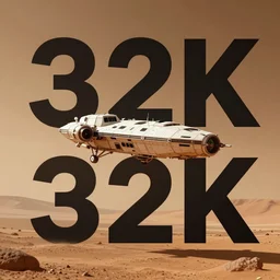 Spaceship landing on Mars, Cinematic, 32k, Cinematic Lighting, Octane