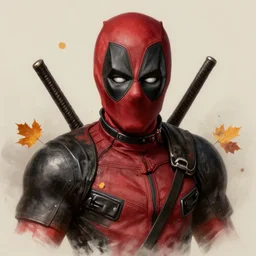 renaissance autumnal, deadpool portrait!!, fantasy, portrait, highly detailed, digital painting, trending on artstation, concept art, sharp focus, illustration, art by michelangelo, artgerm and greg rutkowski and