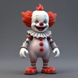award - winning detailed concept art of a creepy clown fnaf animatronic puppet anthropomorphic raccoon character wearing clown makeup face paint. art by wlop on bcy. net, realistic. detailed fur, art by cheng yi. artstationhd, artgerm, 3 dcg, pixar zootopia. 3 d rendering, high quality model sheet detailed