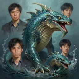 a detailed portrait of a sea monster, by victo ngai and justin gerard, digital art, realistic painting, very detailed, fantasy, dnd, character design, trending on artstation