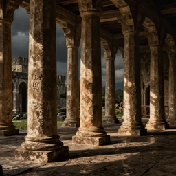 pillars of the earth, detailed