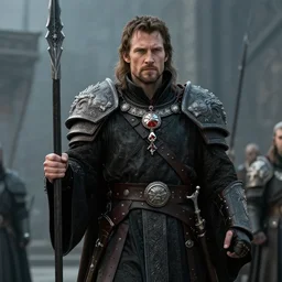 cinematic warhammer film still of a [ high ] [ elf ] loremaster of hoeth henry cavill in [ warhammer ] fantasy movie