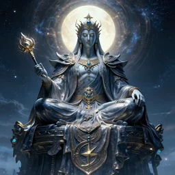 god of time and space, the omnipotent god, the one above all, the ruler of everything