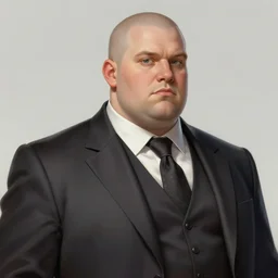 wow! fanart throne of glass fantasy portrait of a clean - shaven chubby chubby chubby white man in a suit and tie, d & d, high fantasy, detailed, digital art, artstation, smooth, sharp focus, art by artgerm, greg rutkowski, alphonse mucha