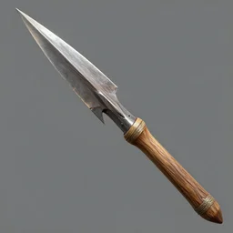 digital paing of thick wooden spear, ultra - realism, artstation, wow it is beautiful, sharp focus, ultra detailed, 8 k, concept art, octan render