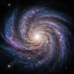 hd photo of a large amount of spiral galaxies