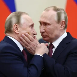 putin nearly avoiding a slap to his face