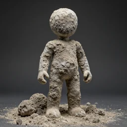 man made of mold