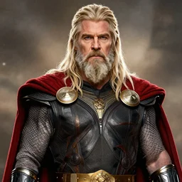 bob odenkirk as a majestic odin portrait deity god epic legendary movie poster art, hyperrealism pennington artgerm