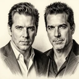 this self portrait does not exist, realistic pencil and ink, dramatic lighting, photo real quality, greg rutkowski and jose vergara
