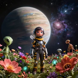 exoplanet planet alien flore sky mass effect andromeda no people krogan nebula aurora wallpaper 3 d pixar disney digital cgi rtx hdr painting bioluminance alena aenami artworks in 4 kby loish beeple, by thomas kinkade 2 2 2 2