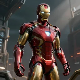 ironman in the style of Dieselpunk/Decopunk