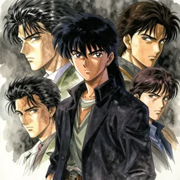 portrait, Wanderer dreams, watercolor, dramatic lighting, cinematic, establishing shot, extremely high detail, foto realistic, cinematic lighting, pen and ink, intricate line drawings, by Yoshitaka Amano, Ruan Jia, Kentaro Miura, Artgerm, post processed, concept art, artstation, matte painting, style by eddie mendoza, raphael lacoste, alex ross
