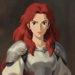 portrait of a female paladin, simple clothes, fantasy, face like gal gadot, red hair shinkai makoto studio ghibli studio key hideaki anno sakimichan stanley artgerm lau rossdraws james jean marc simonetti elegant highly detailed digital painting artstation pixiv