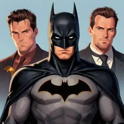 a detailed colorful digital portrait of batman, by craig mullins, greg rutkowski