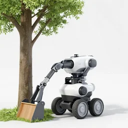 a tree harvesting robot by guillaume singelin