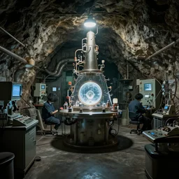 secret underground lab