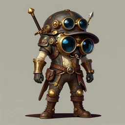 ⚔ 👓 steampunk 4k digital Illustration -6