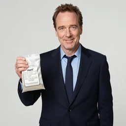 bryan cranston holding a bag of meth inspired by Rene Laloux Dan Mumford
