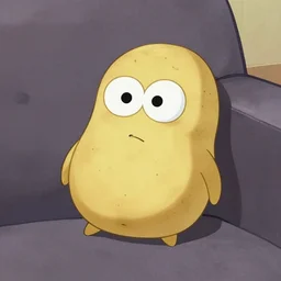 potato on couch