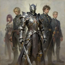 chaos knight, 4 k oil on linen by wlop, artgerm, andrei riabovitchev, nuri iyem, james gurney, james jean, greg rutkowski, highly detailed, soft lighting 8 k resolution