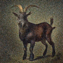 portrait of goat! demon!, romantic era!!! mystic!! by pere ysern
