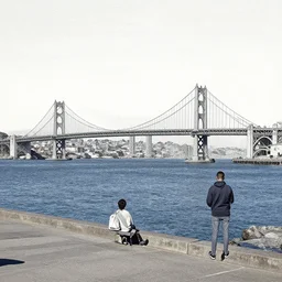 san francisco harbor fine line art by stephen wiltshire