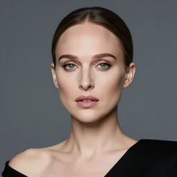 portrait photograph of an absurdly beautiful, graceful, sophisticated, fashionable futuristic woman, facial piercings, natalie portman, heavy body modification, facial tattoos, prosthetic implants, hyperdetailed by popovy sisters, intricate linework, white porcelain skin, faberge, intricate chrome headdress, dark atmosphere, unreal engine 5 highly rendered, global illumination, radiant light, detailed and intricate environment